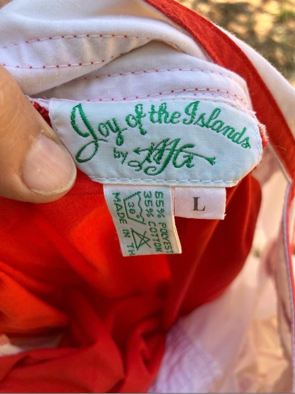 Joy of The Isles vintage prairie dress Oktoberfest Mumu 1960’s applique sleeve - Picture 6 of 8